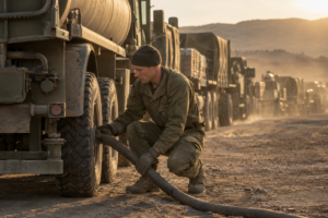Military logistics and the supply column
